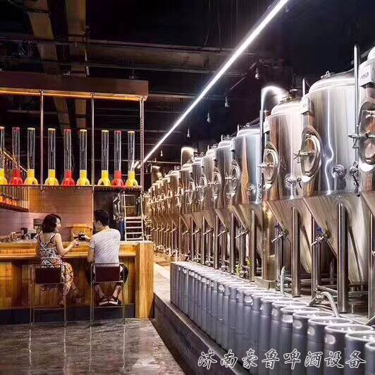 紫銅的啤酒設(shè)備結(jié)構(gòu)相當完善